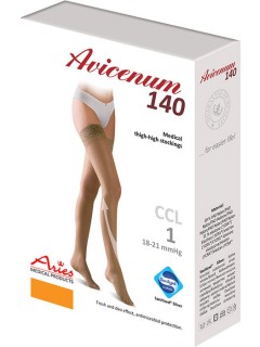 Avicenum PHLEBO 140 punčochy stehenní M/long SH