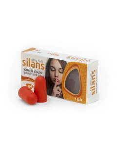 Silans ultra soft chránič sluchu STANDARD 1pár